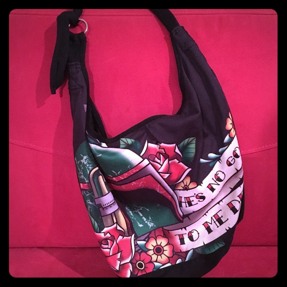 Star Wars Boba Fett Tattoo Flash Hobo Bag